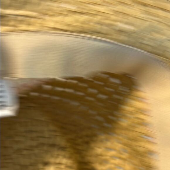 BILLABONG Paper Straw Hat Pastel Stripes Pink White Yellow Cowboy Sun Festival - Picture 8 of 12